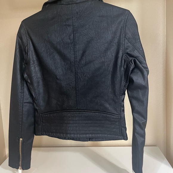 Blank NYC blackened rose leather jacket, size xs. NWT - Picture 5 of 6